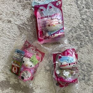 Hello Kitty Playtime Toy Set - Pink and White. 2011 McDonald’s Toy